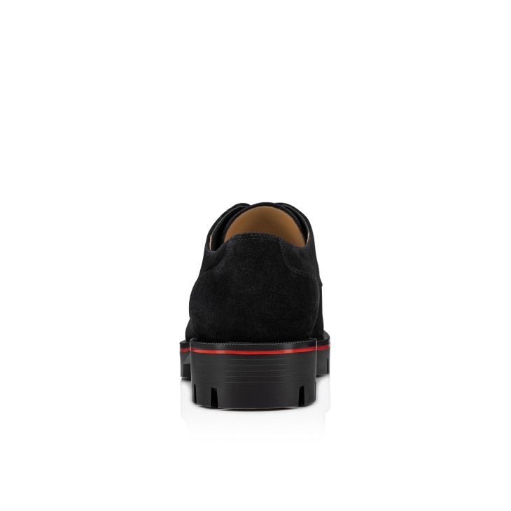 Christian Louboutin Davisol Men Buckle Shoes Black | GFXRVE-586