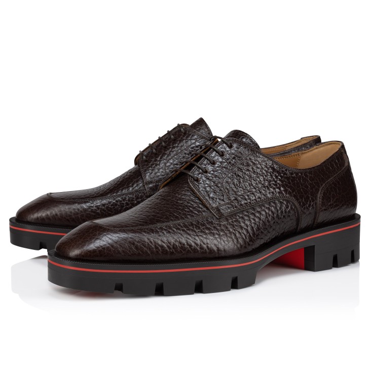 Christian Louboutin Davisol Men Buckle Shoes Black | NQKUMT-350