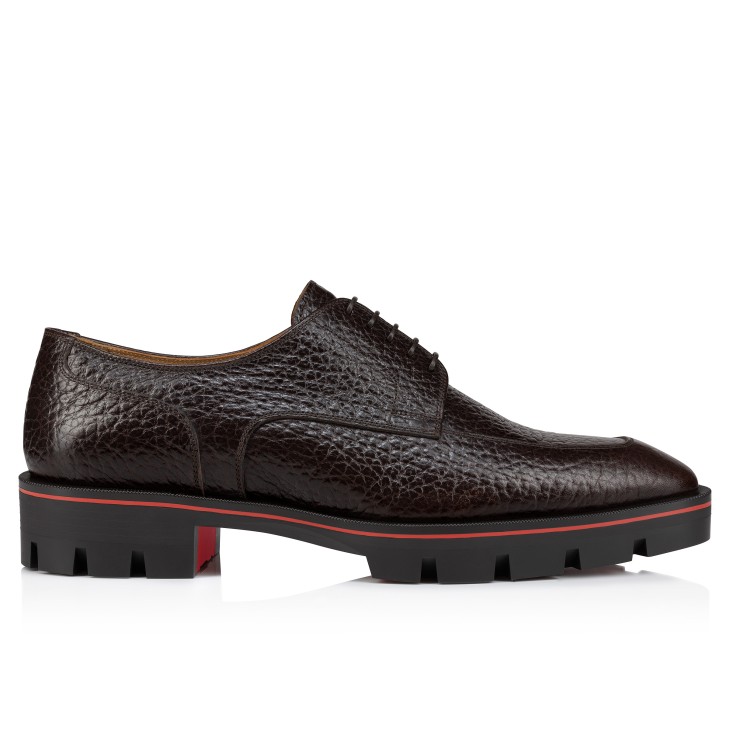 Christian Louboutin Davisol Men Buckle Shoes Black | NQKUMT-350