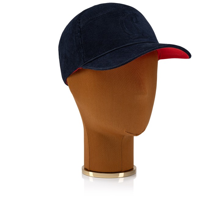 Christian Louboutin Enky Mooncrest Men Hats Blue | MOAUQR-074