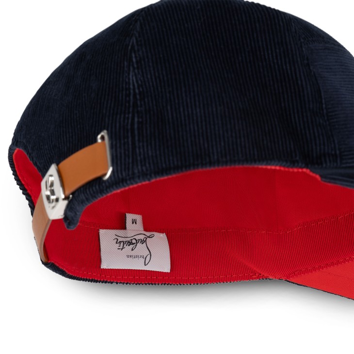 Christian Louboutin Enky Mooncrest Men Hats Blue | MOAUQR-074