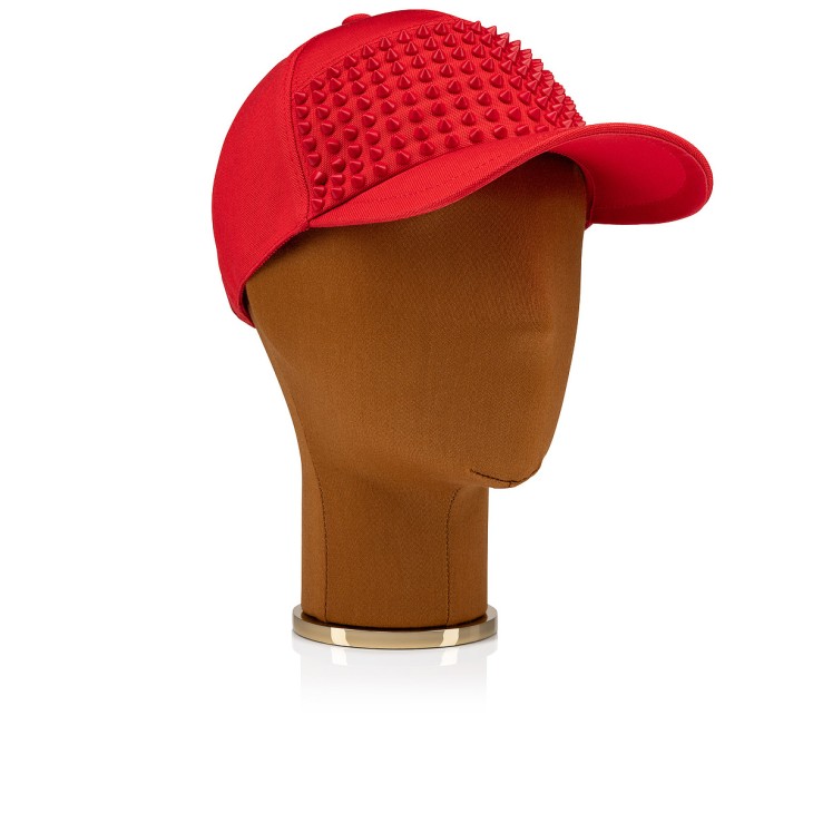 Christian Louboutin Enky Spikes Men Hats Red | FLSGXH-310