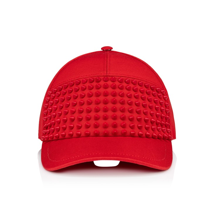 Christian Louboutin Enky Spikes Men Hats Red | FLSGXH-310