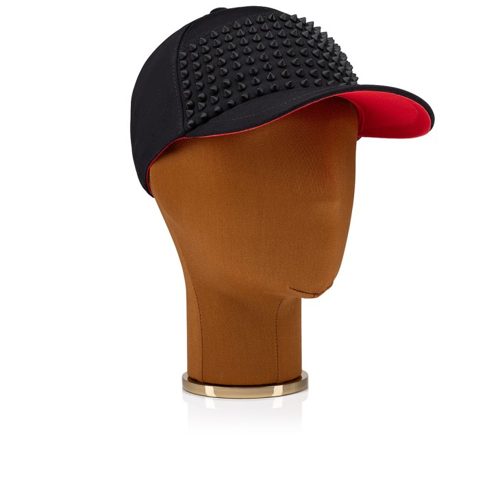 Christian Louboutin Enky Spikes Men Hats Black | KBJREP-953