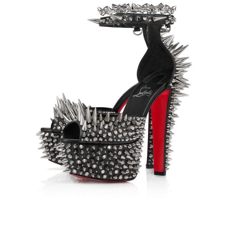 Christian Louboutin Estepic Alta Women Platform Shoes Black | DIOPXY-296