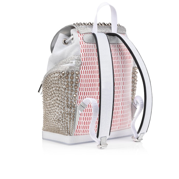 Christian Louboutin Explorafunk Men Backpacks White | IRMVUK-240