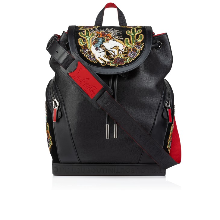 Christian Louboutin Explorafunk Men Backpacks Black | PRMKLZ-691