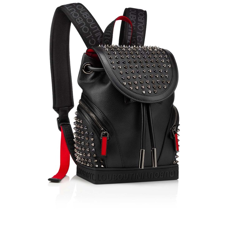 Christian Louboutin Explorafunk small Men Crossbody Bags Black | KVIXAH-784