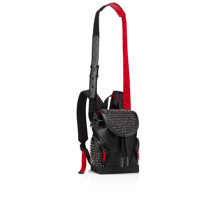 Christian Louboutin Explorafunk small Men Crossbody Bags Black | KVIXAH-784