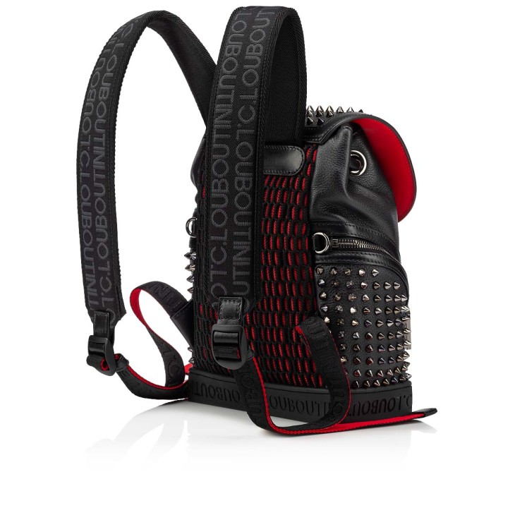 Christian Louboutin Explorafunk small Men Crossbody Bags Black | KVIXAH-784