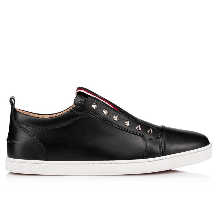 Christian Louboutin F.A.V Fique A Vontade Men Sneakers Black | FOCQPE-502