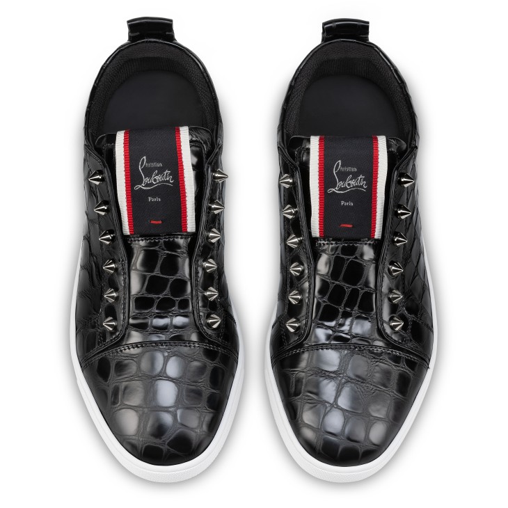 Christian Louboutin F.A.V Fique A Vontade Men Sneakers Black | QMZOAT-368