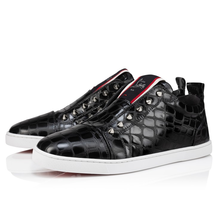 Christian Louboutin F.A.V Fique A Vontade Men Sneakers Black | QMZOAT-368