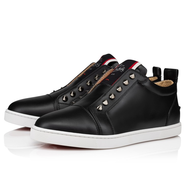 Christian Louboutin F.A.V Fique A Vontade Women Sneakers Black | VZBJDY-501