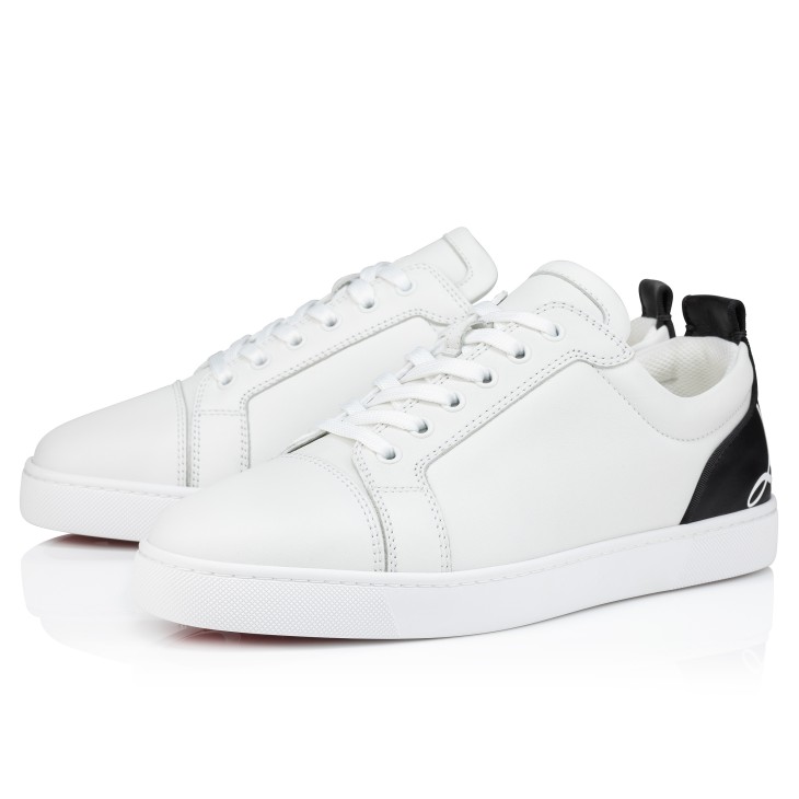 Christian Louboutin Fun Louis Junior Men Sneakers White | JTZHLU-954