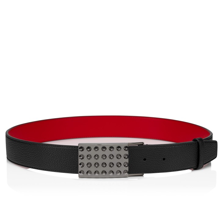 Christian Louboutin Funky Men Belts Black | ASGQPT-861