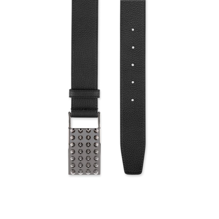 Christian Louboutin Funky Men Belts Black | ASGQPT-861