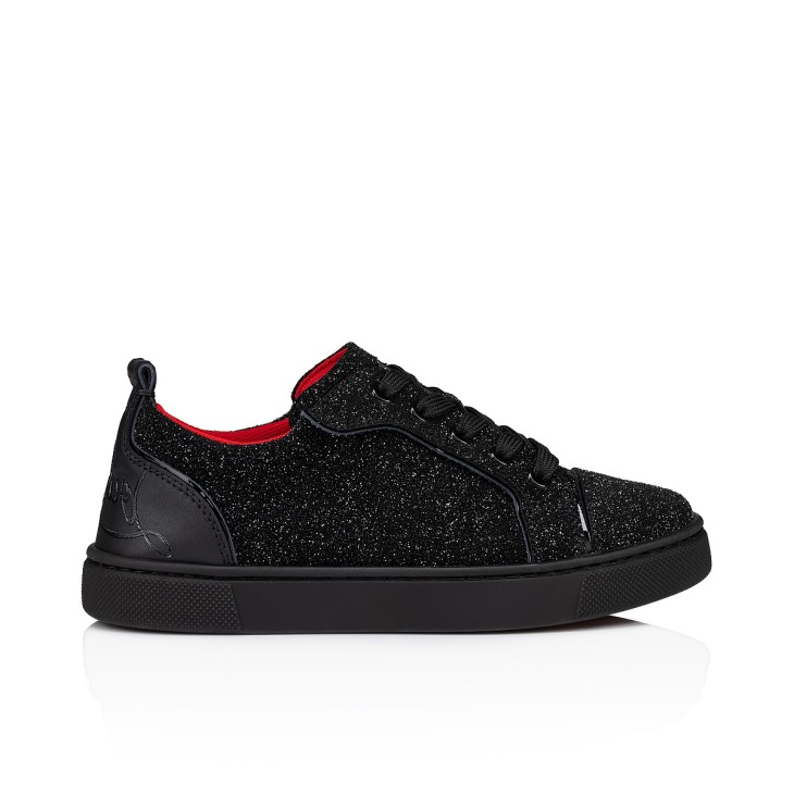 Christian Louboutin Funnyto Kids' Sneakers Black | LREIOG-816