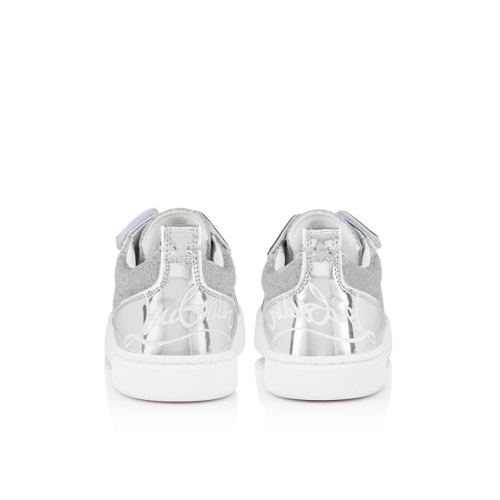 Christian Louboutin Funnyto Kids' Sneakers Silver | CANBXR-367