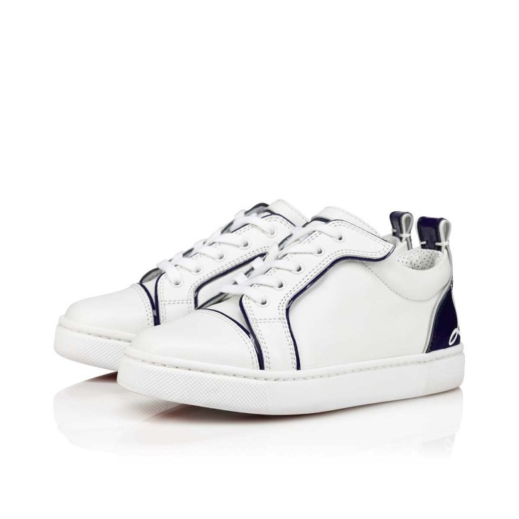 Christian Louboutin Funnyto Kids' Sneakers Blue | URGZAH-586