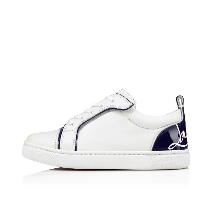 Christian Louboutin Funnyto Kids' Sneakers Blue | URGZAH-586