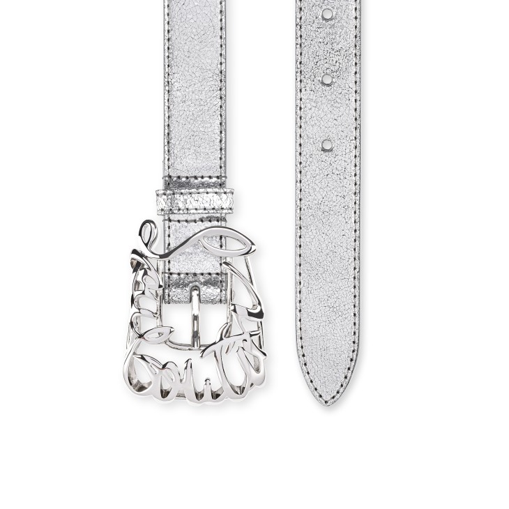 Christian Louboutin Giddy Women Belts Silver | OWCNPS-401