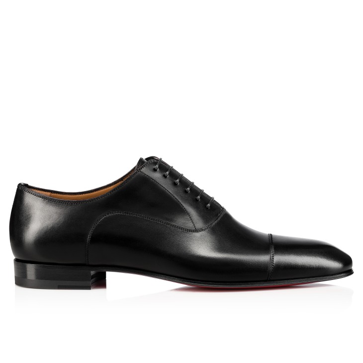 Christian Louboutin Greggo Men Buckle Shoes Black | XZHWTC-962