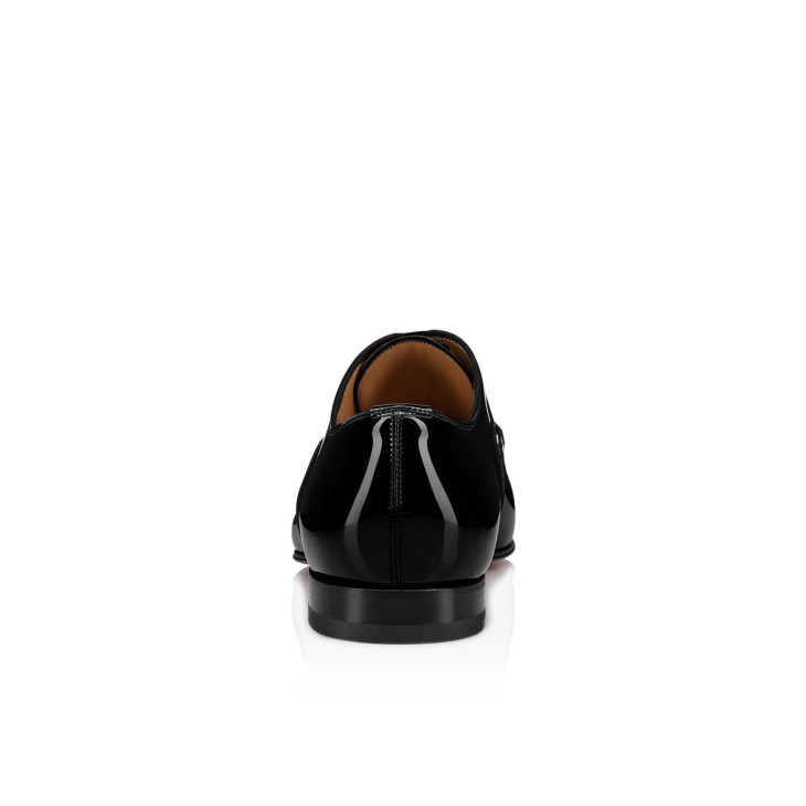 Christian Louboutin Greggo Men Buckle Shoes Black | XAIHDJ-439