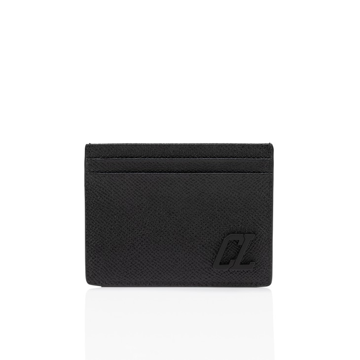 Christian Louboutin Groovy Men Wallets Black | ESMHLN-246