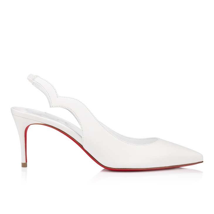 Christian Louboutin Hot Chick Sling Women Pumps White | WGNLQY-612