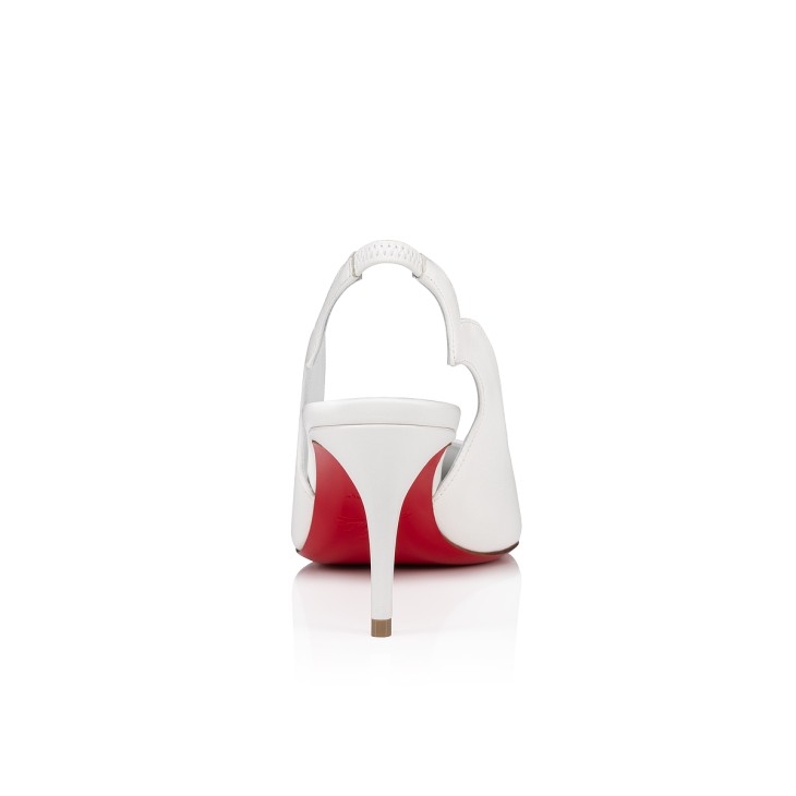 Christian Louboutin Hot Chick Sling Women Pumps White | WGNLQY-612