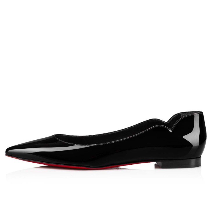 Christian Louboutin Hot Chickita Women Flat Shoes Black | NITZFM-984