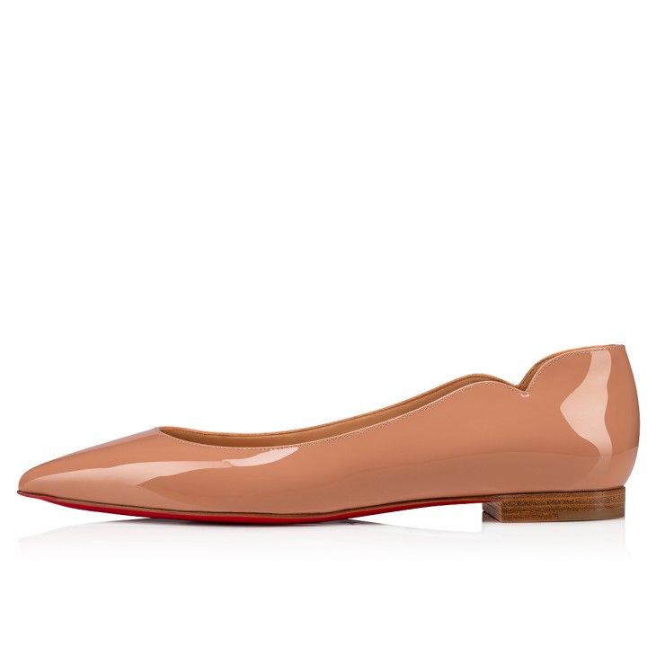 Christian Louboutin Hot Chickita Women Flat Shoes Pink | AJCTNI-091