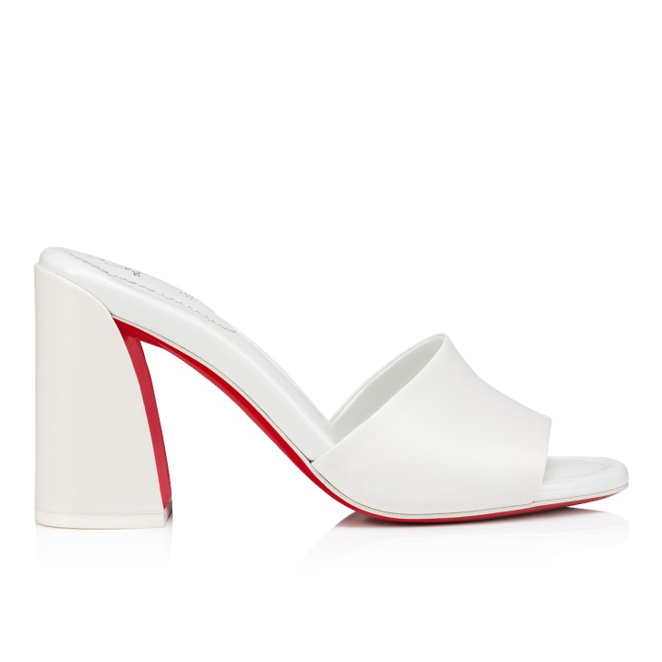 Christian Louboutin Jane Women Mules White | EJUROS-047