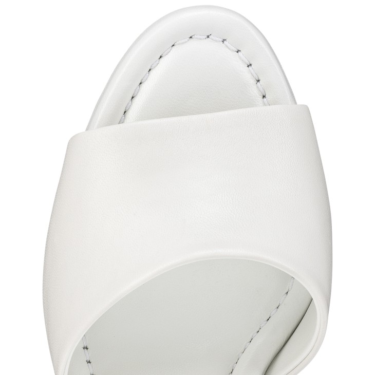 Christian Louboutin Jane Women Mules White | EJUROS-047