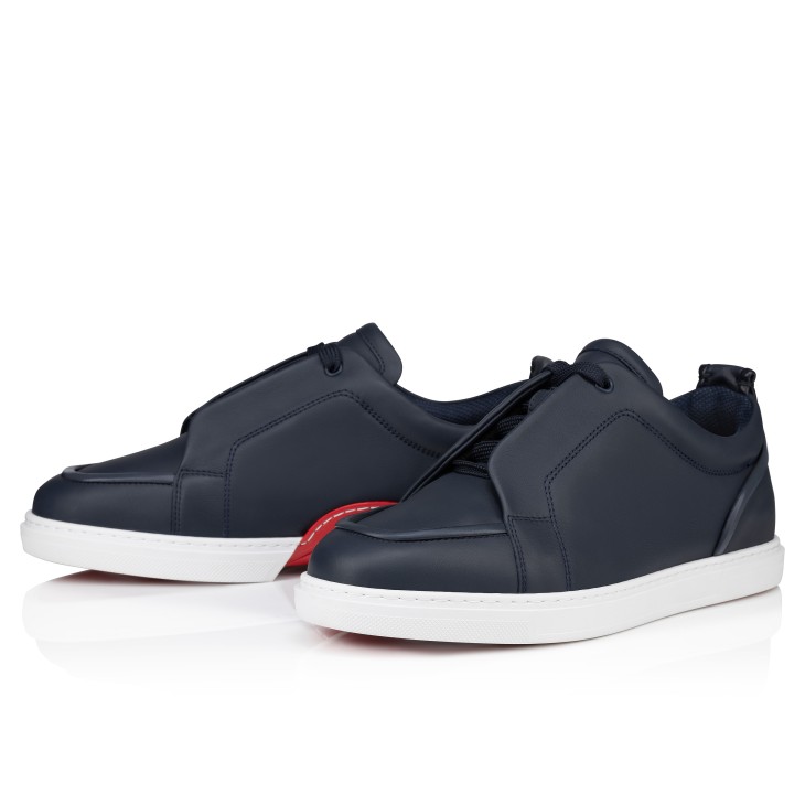 Christian Louboutin Jimmy Men Sneakers Blue | TQVUFN-834