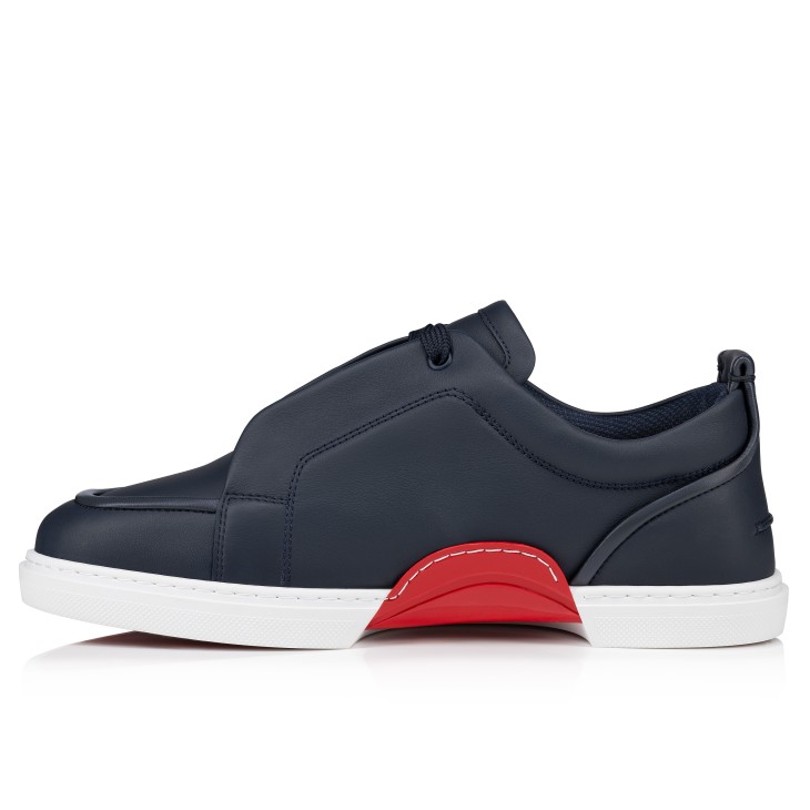 Christian Louboutin Jimmy Men Sneakers Blue | TQVUFN-834