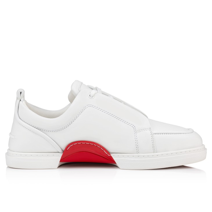 Christian Louboutin Jimmy Men Sneakers White | ZIOLEV-478