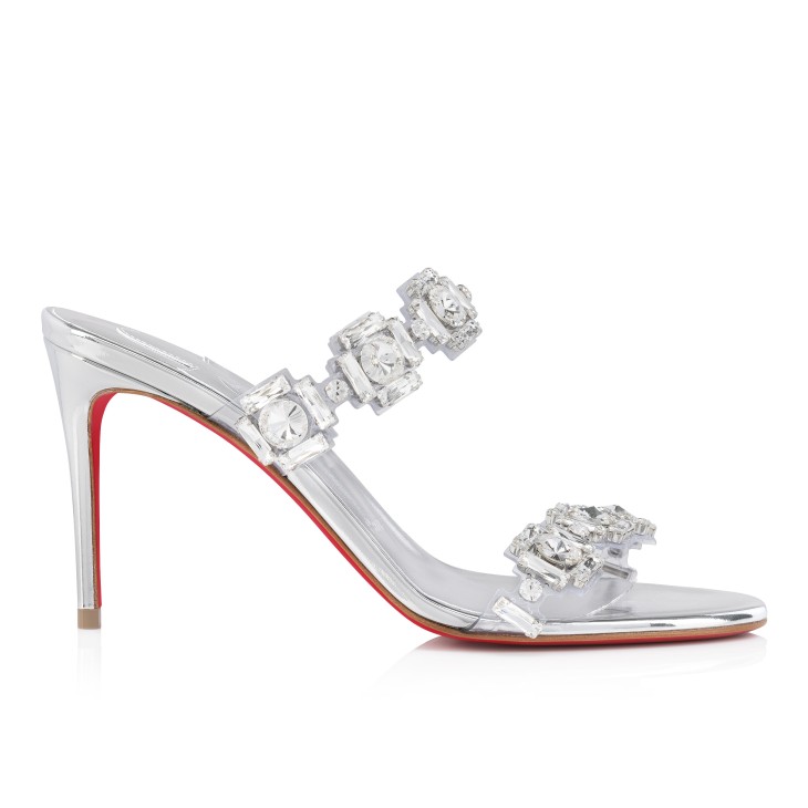 Christian Louboutin Just Jewel Women Pumps Silver | FTPVWI-147