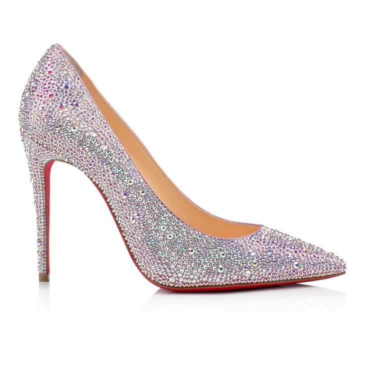 Christian Louboutin Kate Strass Women Pumps Metal | LSGWZH-321