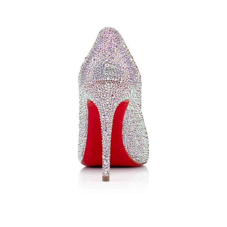 Christian Louboutin Kate Strass Women Pumps Metal | LSGWZH-321