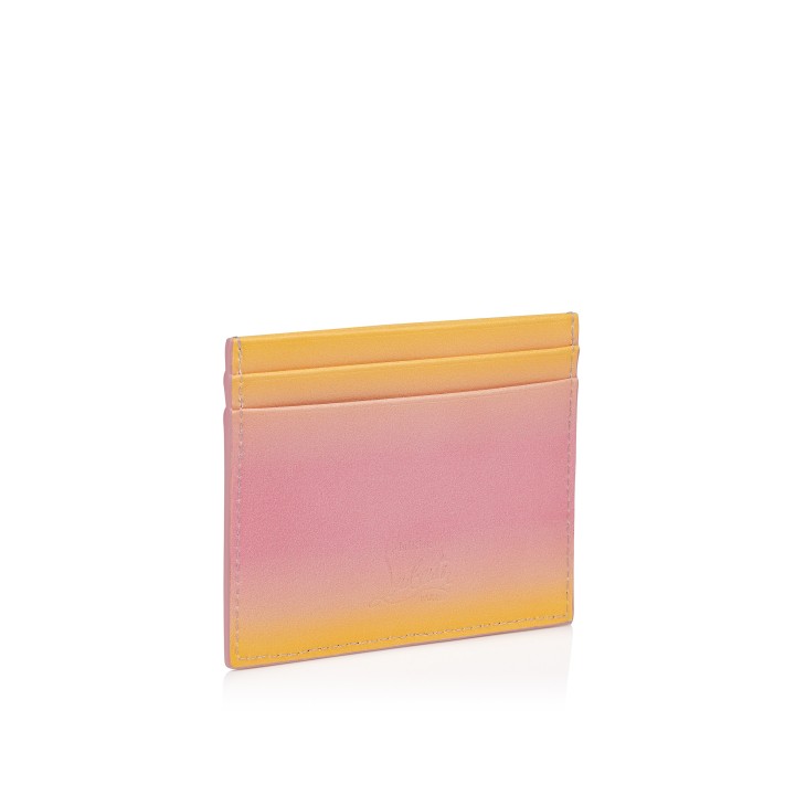 Christian Louboutin Kios Women Wallets Pink / Yellow | VYJWPM-780