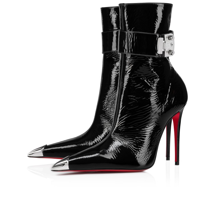 Christian Louboutin Lock Me Up Women Boots Black | DURBIO-079