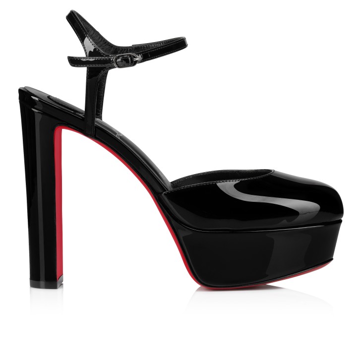 Christian Louboutin Loo Women Platform Shoes Black | HRICMQ-917