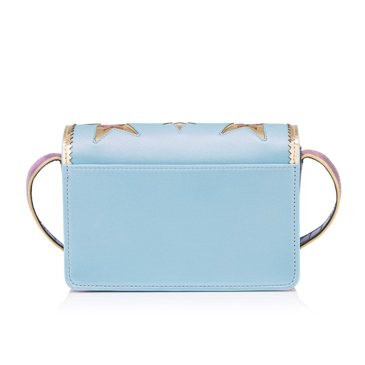 Christian Louboutin Loubi54 Giddy Women Crossbody Bags Pink / Blue | GSQUBI-031