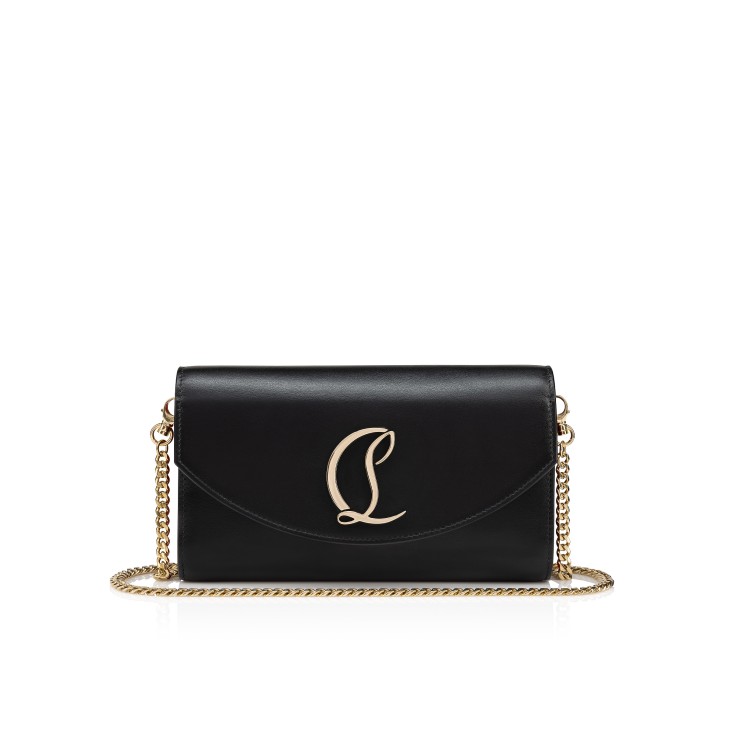 Christian Louboutin Loubi54 Women Clutch Bags Black / Gold | YFKIPT-580