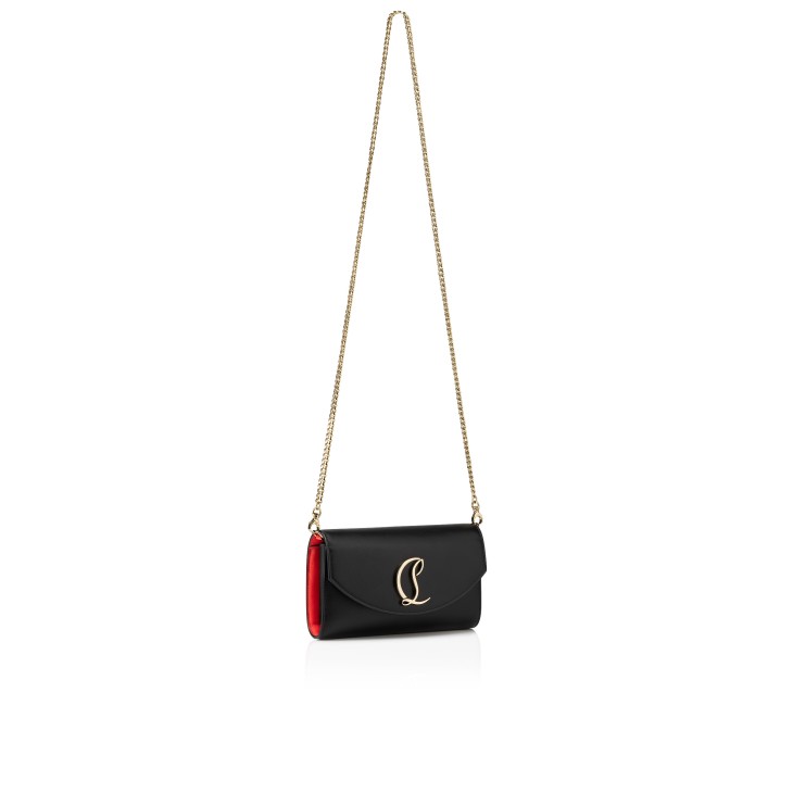 Christian Louboutin Loubi54 Women Clutch Bags Black / Gold | YFKIPT-580