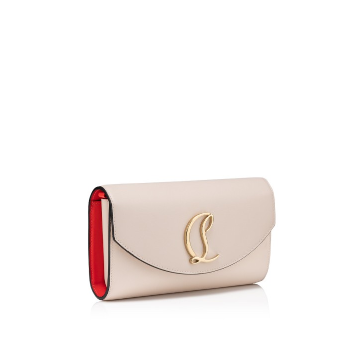 Christian Louboutin Loubi54 Women Clutch Bags Cream | ZWYJBO-670