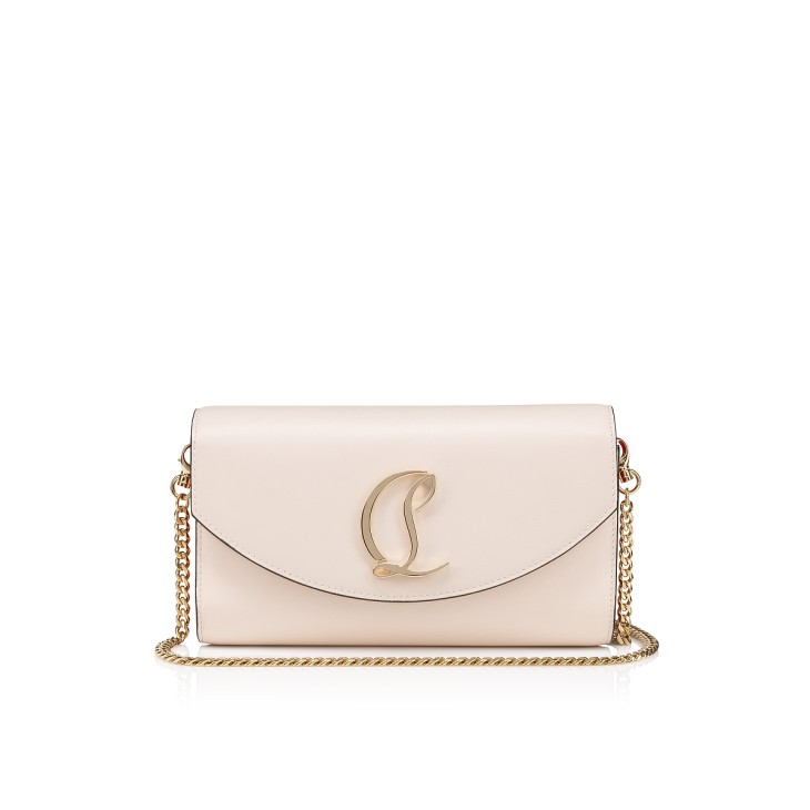 Christian Louboutin Loubi54 Women Clutch Bags Cream | ZWYJBO-670