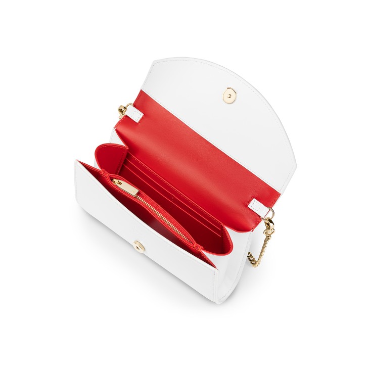 Christian Louboutin Loubi54 Women Clutch Bags White | ZUOXJI-562